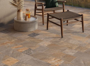 Керамогранит Ceramica Rondine Lapis Porfido Monolitico ступень (15х30,5) арт. J91391